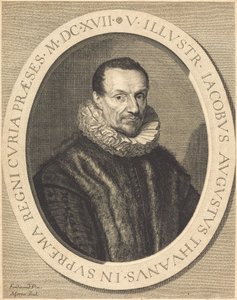 Jacques Auguste de Thou - Jean Morin after Louis Elle I