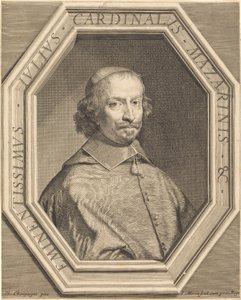 Cardinal Mazarin - Jean Morin after Philippe de Champaigne