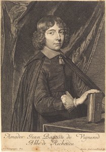 Jean Baptiste Amidor Vignerod - Jean Morin after Philippe de Champaigne