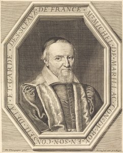 Michel de Marillac - Jean Morin after Philippe de Champaigne