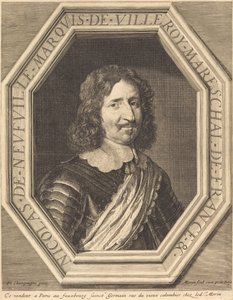 Nicolas de Neufville, marquis de Villeroy - Jean Morin after Philippe de Champaigne