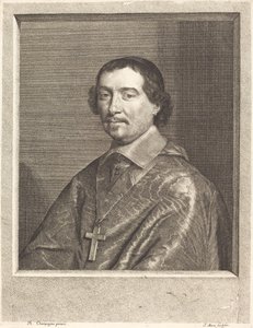 Pierre Berthier - Jean Morin after Philippe de Champaigne