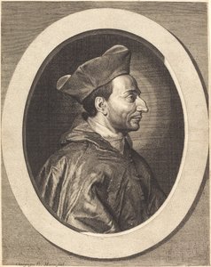 Saint Charles, Cardinal Borromée - Jean Morin after Philippe de Champaigne