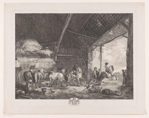 Figures et chevaux dans l