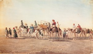 Notre Caravane dans le Désert - Jean Nicolas Henri de Chacaton