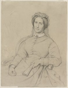 Madame Hippolyte Flandrin (Aimée Ancelot) - Jean Paul Flandrin