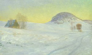 Montagne du faucon sous la neige - Jean Paul Kayser