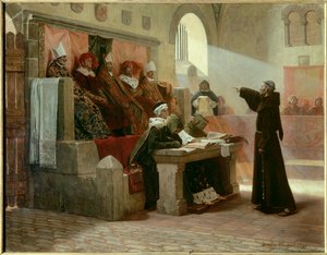 Inquisition albigeoise : Bernard Délicieux pendant son procès