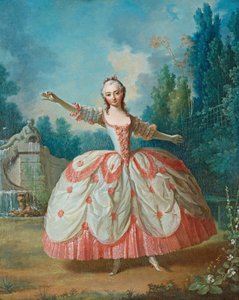 Portrait de Barbara Campanini 1721-1799, connue sous le nom de La Barbarina, 1721