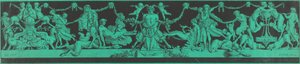 Une bacchanale avec des figures égyptiennes et classiques - Jean Philippe Guy le Gentil, Comte de Paroy, after Charles Monnet