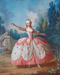 Portrait de Barbara Campanini (1721-1799), connue sous le nom de La Barbarina