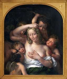 Nymphe et Amour - Jean Pierre Granger