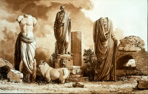 Exemples de sculptures grecques et romaines de divers pays
