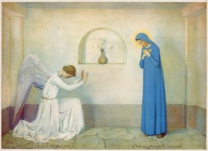 Annonciation à la Vierge - Jean Pierre Laurens