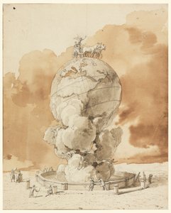 Conception pour un monument public à ériger sur une place de Paris - Jean Pierre Louis Laurent Houël