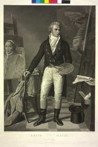 Jacques Louis David (aquatinte) - Jean Pierre Marie Jazet