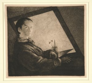 Autoportrait - Jean Pierre Norblin