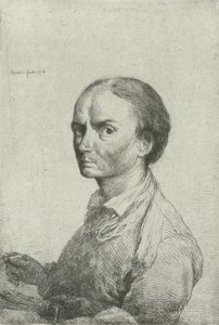 Autoportrait de Jean Pierre Norblin de la Gourdaine - Jean Pierre Norblin de La Gourdaine