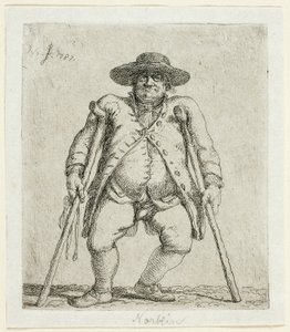 Mendiant - Jean Pierre Norblin de La Gourdaine