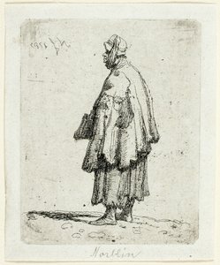 Femme mendiante