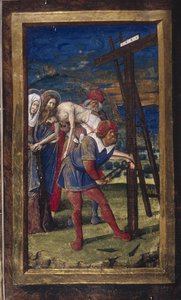 La Descente de Croix des Lettres bâtardes, vers 1490-1510 - Jean Poyet