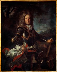 Portrait de Charles Henri de Lorraine, Prince de Vaudémont (1649-1723) fils de Charles IV - Jean Ranc