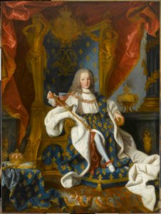 Portrait de Louis XV, roi de France, à l