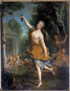 Mademoiselle Prevost en bacchante - Jean Raoux