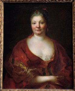 Portrait de Madame Du Noyer (peinture par Jean Raoux) - Jean Raoux