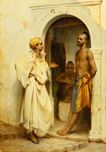 Flirt - Jean Raymond Hippolyte Lazerges