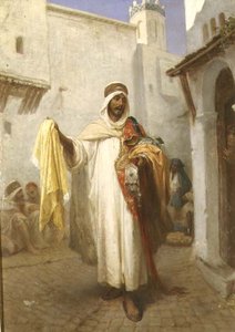Le vendeur de rue - Jean Raymond Hippolyte Lazerges