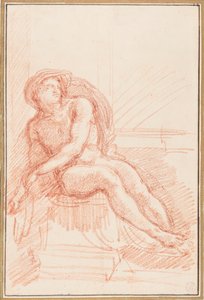 Ignudo du plafond de la chapelle Sixtine - Jean Robert Ango
