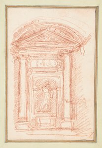 Niche avec statue