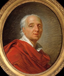 Siècle des Lumières : « Portrait de Denis Diderot (1713-1784), écrivain et philosophe » - Jean Simon Berthelemy