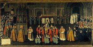 Le vœu de la peste, procession du 22 avril - Jean Solvain