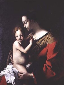 Madone et Enfant - Jean Tassel