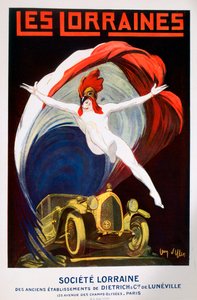 Les Lorraines, affiche pour la Société Lorraine - Jean Villemot