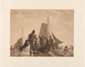 Retour joyeux des pêcheurs