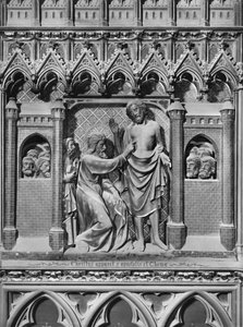 Cathédrale, intérieur, jubé, Jésus-Christ apparaissant aux apôtres, incrédulité de Saint Thomas, vers 1340-51