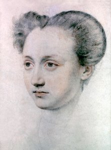 Marie Touchet, maîtresse du roi Charles IX, vers 1570 (dessin) - Jean de Court