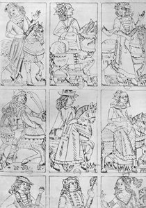 Cartes à jouer lyonnaises du XVe siècle, 1903