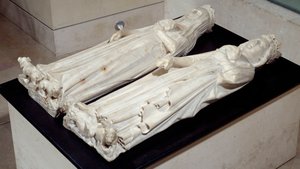 Tombeau des entrailles de Charles IV le Bel (1293-1328) et Jeanne d