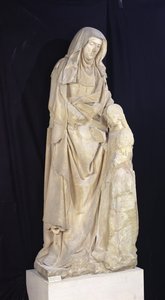 Sainte Anne éduquant la Vierge, du Château des Ducs de Bourbon, Chantelle, vers 1500-03