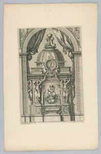 Conception pour un tabernacle, de "Tabernacles" - Jean le Pautre