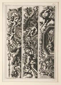 Grotesques et Moresques à la Romaine (6) - Jean le Pautre