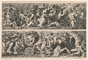 Deux frises, de "Frises Feuillages et Autres Ornements" - Jean le Pautre