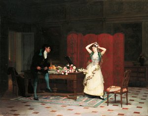 Les préparatifs - Jean or Jehan Georges Vibert