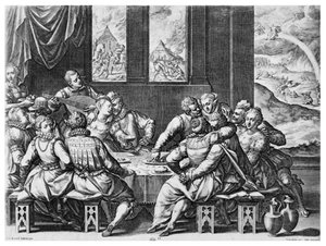 La vie à la cour de Catherine de Médicis (1519-89), 16ème siècle - Jean or Johann Sadeler