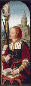 Sainte Barbe, vers 1520 - Jean the Elder Bellegambe