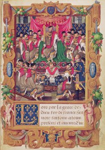 Henri II préside une réunion de chapitre de l